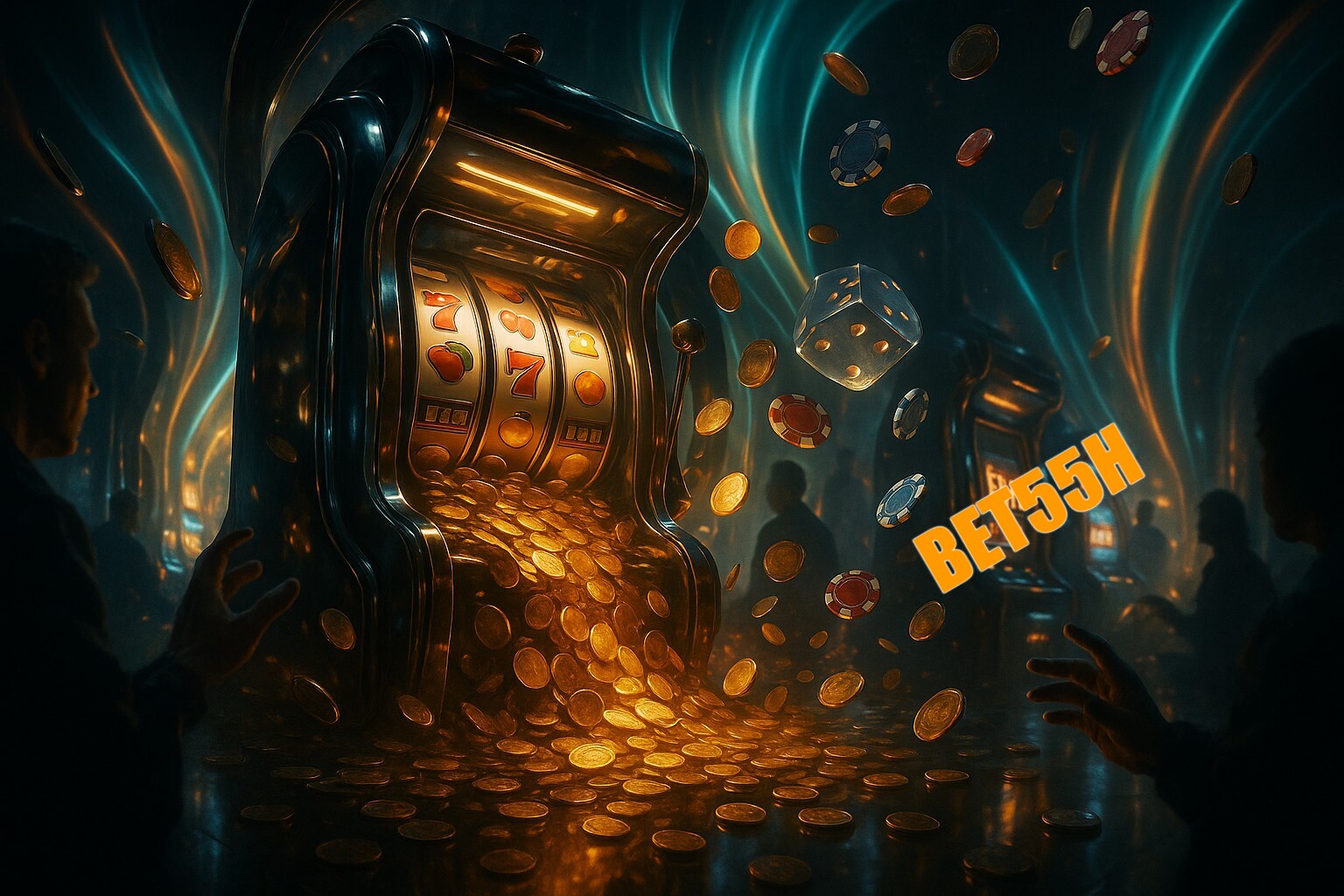 Diversos jogos de caça-níqueis
